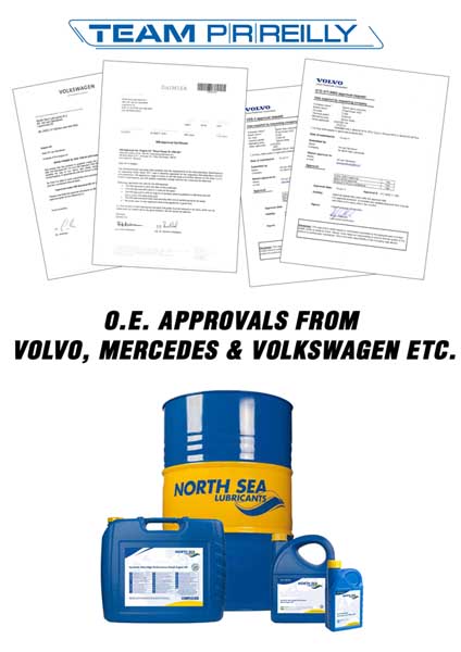 North Sea Lubricants Approvals.  